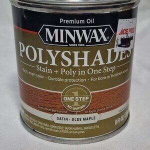 Minwax PolyShades Olde Maple 1/2 Pint Wood Stain and Polyurethane Finish